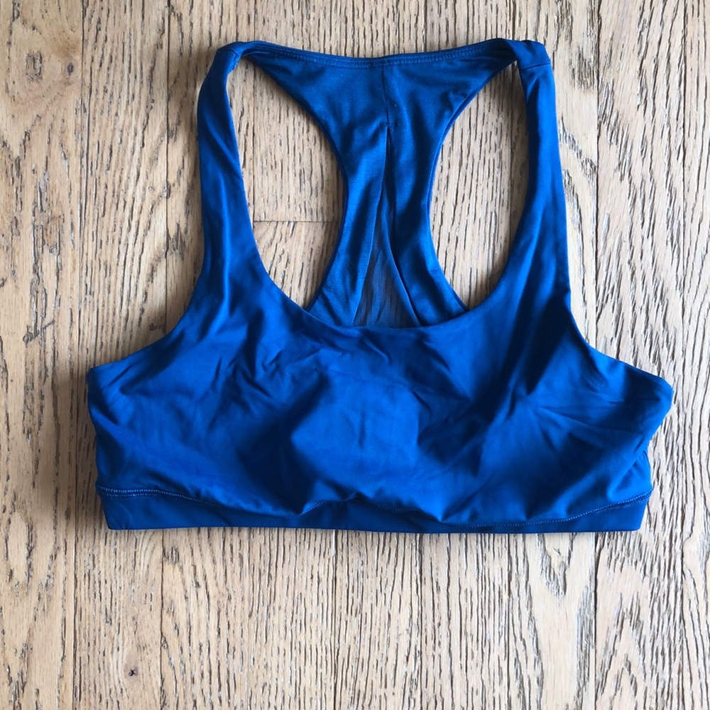 Lululemon Blue Bra Sz 10
